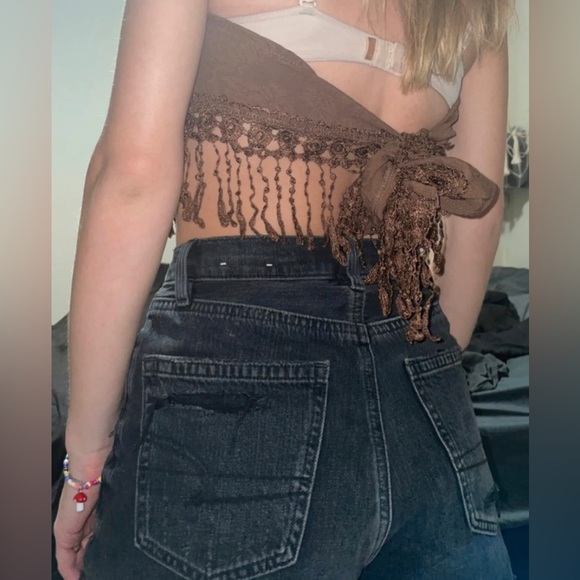 Shein tied crop top - Picture 2 of 3